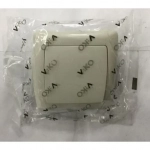 Μονός Διακόπτης Viko Carmen Light Switch Λευκός