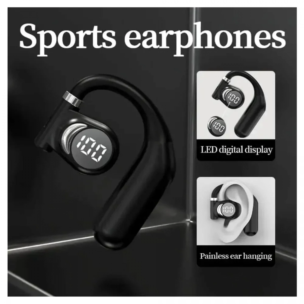 MSL-15 In-ear Bluetooth Handsfree Ακουστικό - Λευκό - Photo3