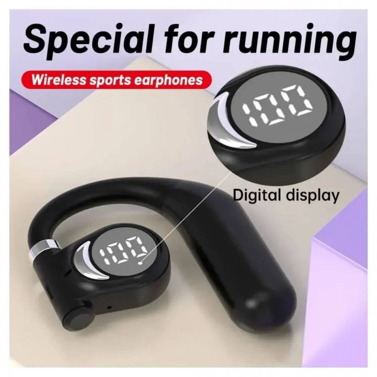 MSL-15 In-ear Bluetooth Handsfree Ακουστικό - Μαύρο - Photo2