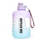 Παγούρι νερού με ιμάντα μεταφοράς 1200ml 23250 λιλά - γαλάζιο