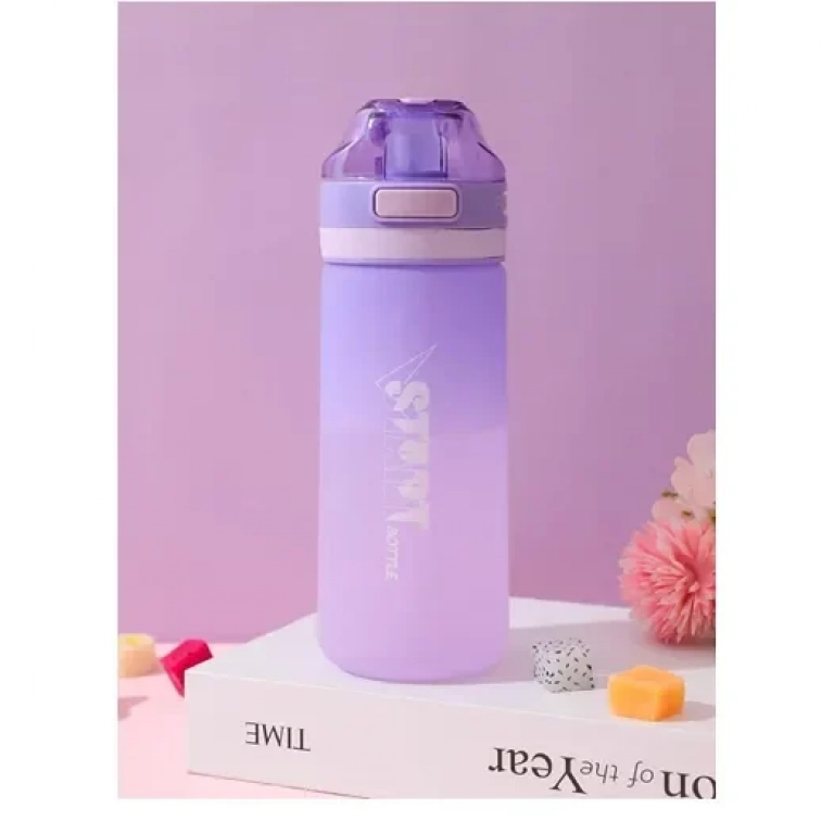 Παγούρι νερού με καπάκι 800ml 23252 λιλά
