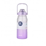 Παγούρι νερού με καπάκι και χερούλι 2000ml 23260 λιλά