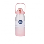 Παγούρι νερού με καπάκι και χερούλι 2000ml 23260 ροζ