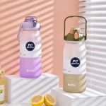 Παγούρι νερού με καπάκι και χερούλι 2000ml 23260 ροζ - Image 3