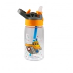 Παιδικό παγούρι νερού 500ml 15x10cm 21273 καράβι διάφανο