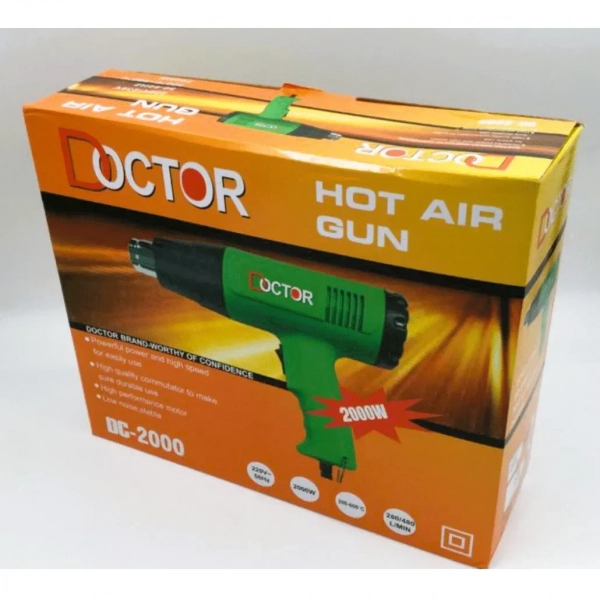 Πιστόλι Θερμού Αέρα 2000W DOCTOR DC-2000