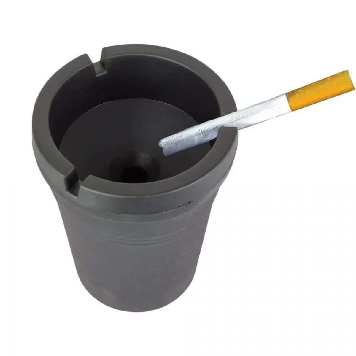 Πλαστικό Τασάκι Αυτοκινήτου Αντιανεμικό HT-Y86 - Μαύρο - Photo3