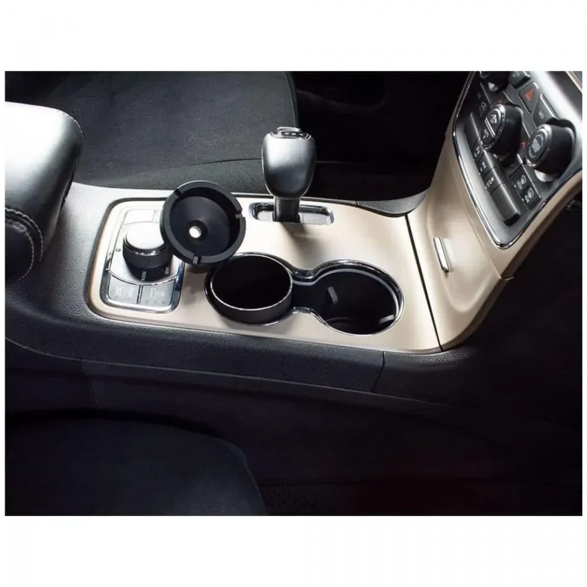 Πλαστικό Τασάκι Αυτοκινήτου Αντιανεμικό HT-Y86 - Μαύρο - Photo5