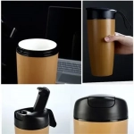 Ποτήρι ροφημάτων - θερμός 500ml 23270 χρυσό - Image 3
