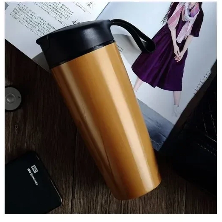 Ποτήρι ροφημάτων - θερμός 500ml 23270 χρυσό