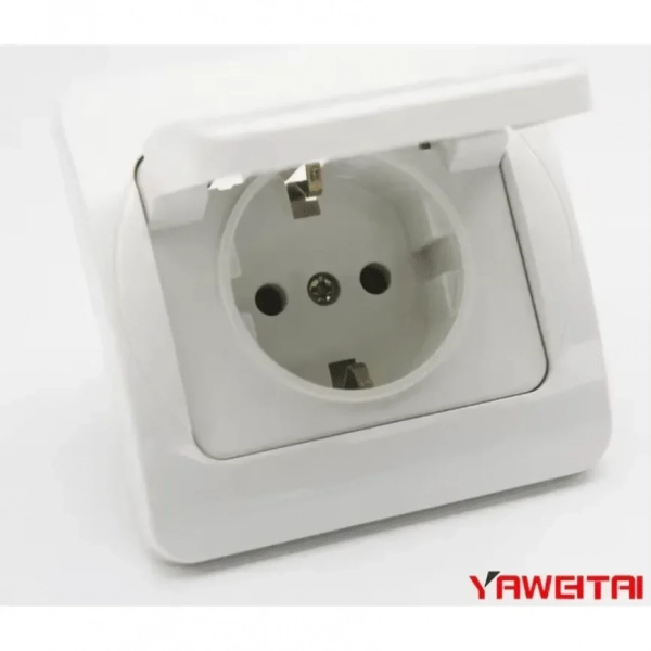 Πρίζα Με Καπάκι Αδιάβροχο Yaweitai YW-2316