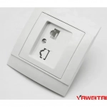 Πρίζα Τηλεφώνου Μονή Yaweitai YW-2507