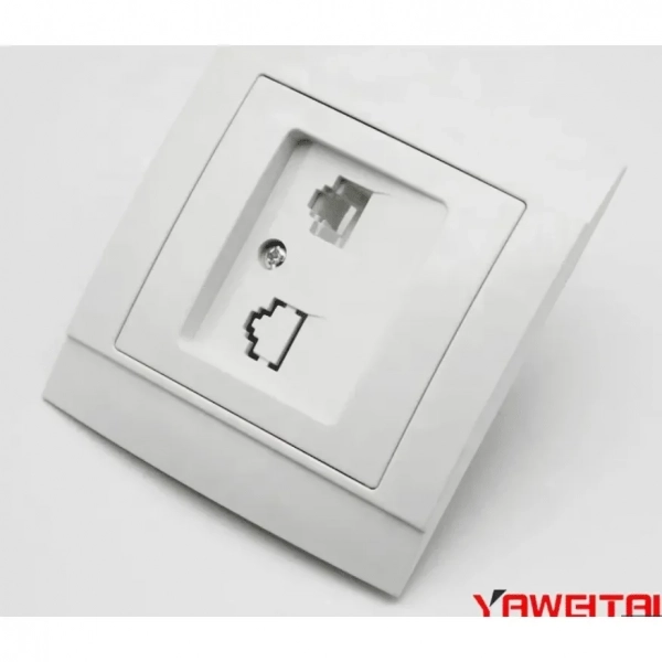 Πρίζα Τηλεφώνου Μονή Yaweitai YW-2507