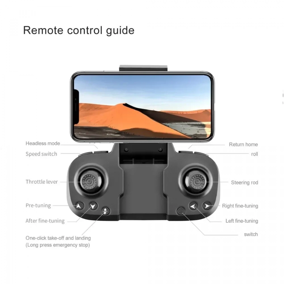 Πτυσσόμενο Τετρακόπτερο Drone Zheng Fei Toys F97 με 4K HD Διπλή Κάμερα, σε μαύρο χρώμα - Photo6