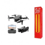 Πτυσσόμενο Τετρακόπτερο Drone Zheng Fei Toys F97 με 4K HD Διπλή Κάμερα, σε μαύρο χρώμα και ΔΩΡΟ η λαμπάδα