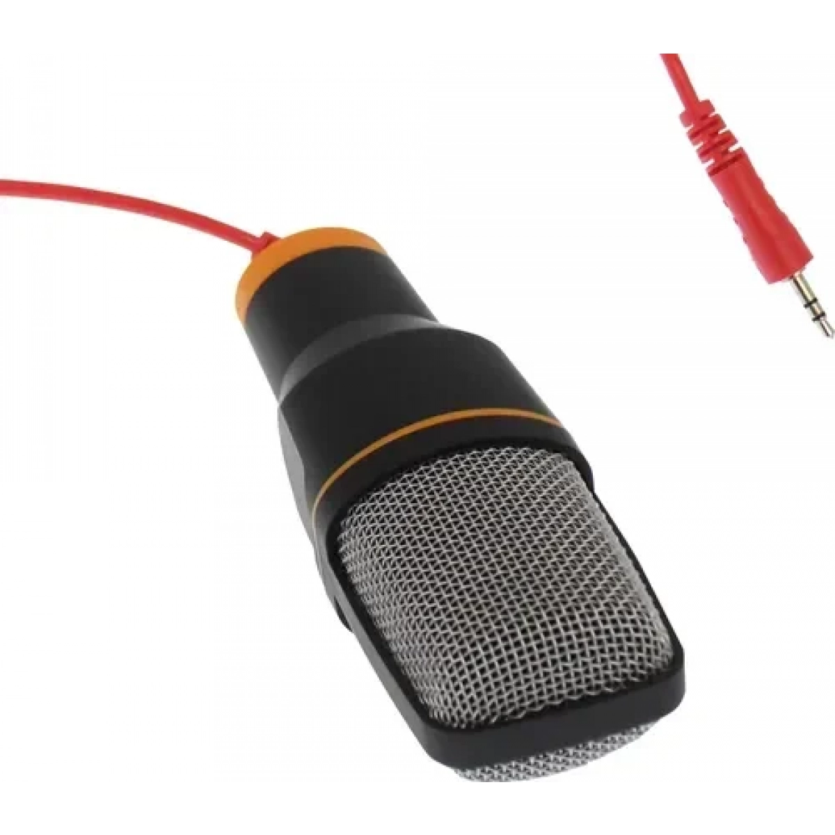 Πυκνωτικό μικρόφωνο 3.5mm τοποθέτηση Shock Mounted/Clip On φωνής Andowl QY-K222 - Image 4