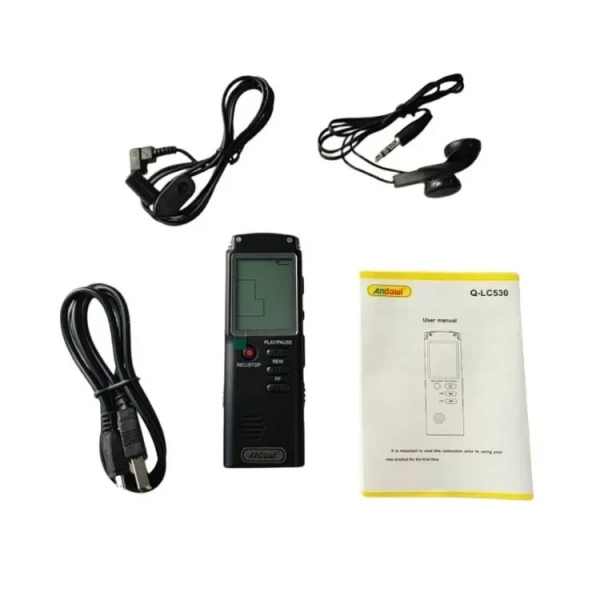 Andowl Q-LC503 - Ψηφιακό Καταγραφικό Ήχου 8GB