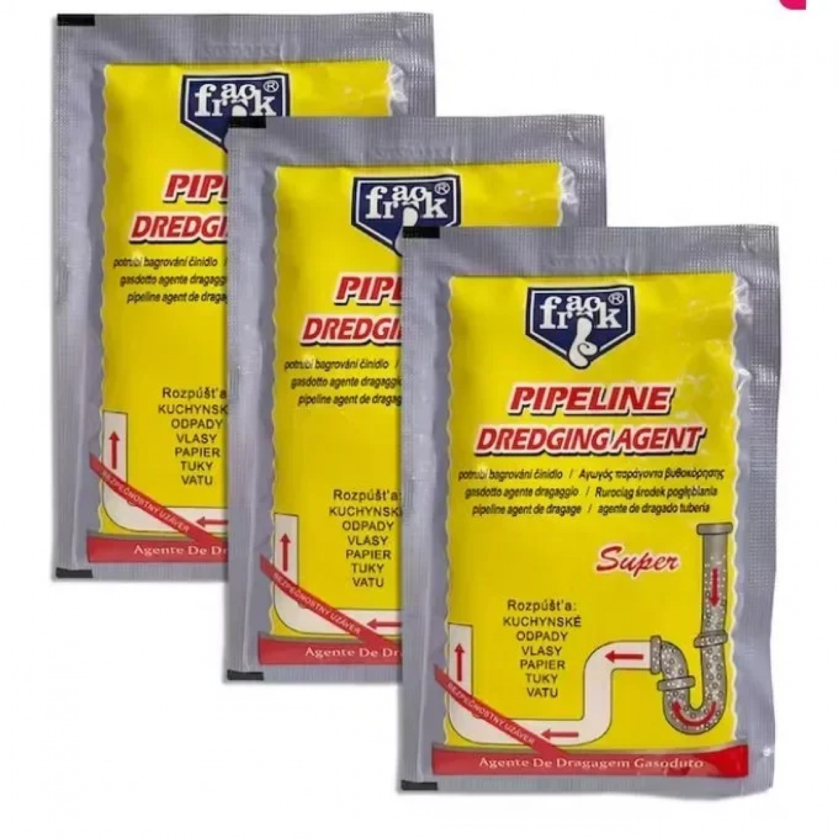 Σκόνη Απόφραξης – Clogging Powder Franck