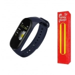 Smart Band Ρολόι με Bluetooth – M4 – OEM, σε μπλε χρώμα και ΔΩΡΟ η λαμπάδα