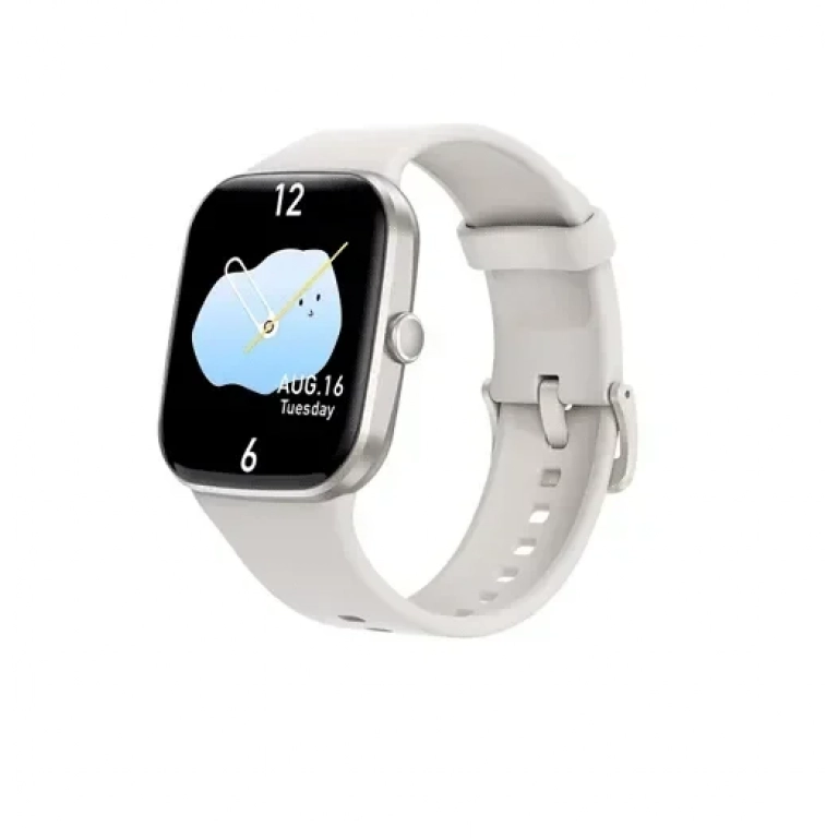 Smartwatch με έγχρωμη οθόνη TFT 1,96 ιντσών BT Call Heart Rate Monitor Fitness Q32 - λευκό
