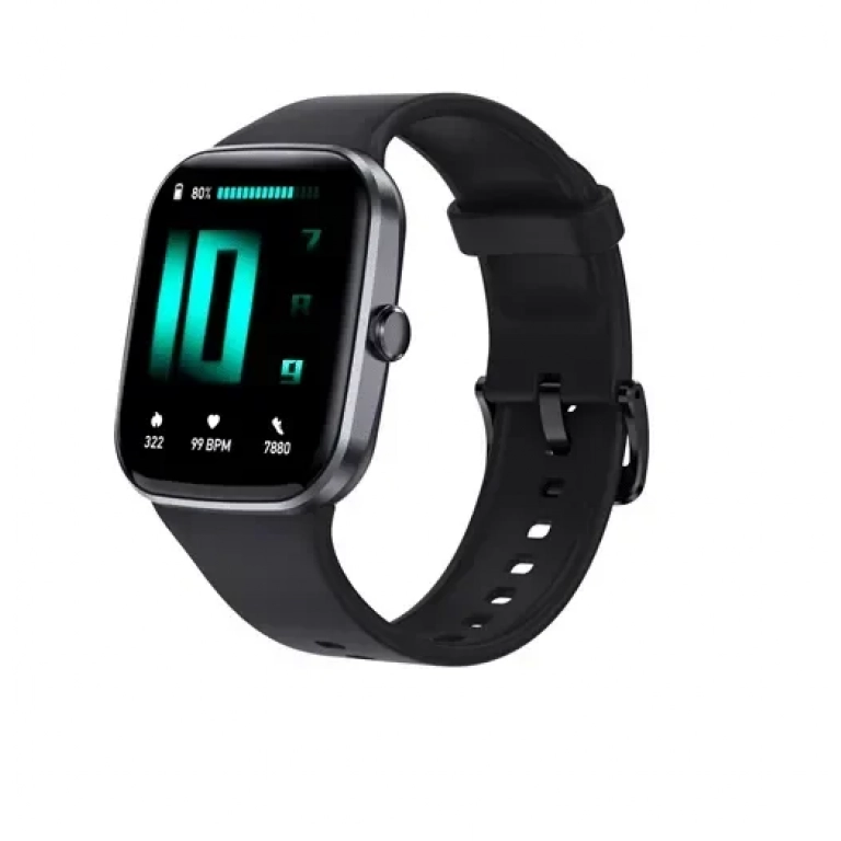 Smartwatch με έγχρωμη οθόνη TFT 1,96 ιντσών BT Call Heart Rate Monitor Fitness Q32 - μαύρο