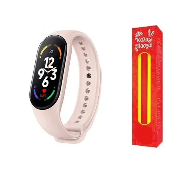Λαμπάδα SPM M7 Activity Tracker με Παλμογράφο Ροζ