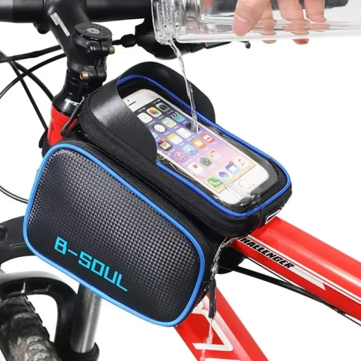 Τσάντα Ποδηλάτου με Θήκη για Τηλέφωνο B-SOUL Μπλε