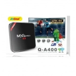 TV BOX 4K με Wifi 4G με αποθηκευτικό χώρο 64GB και με λειτουργικό Android Andowl Q-A400