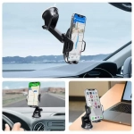 Βάση Αυτοκινήτου για Smartphone - Universal Περιστρεφόμενη 360 Μοιρών - Photo7