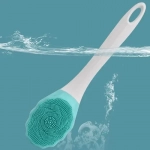 Βούρτσα μπάνιου Silicone Bath Brush Electric Shower Massager, σε πράσινο χρώμα - Image 5