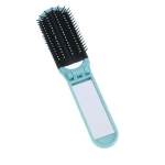 Βούρτσα μαλλιών με καθρεφτάκι 40mmx108mm 93326 γαλάζιο