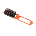 Βούρτσα μαλλιών με καθρεφτάκι 40mmx108mm 93326 πορτοκαλί