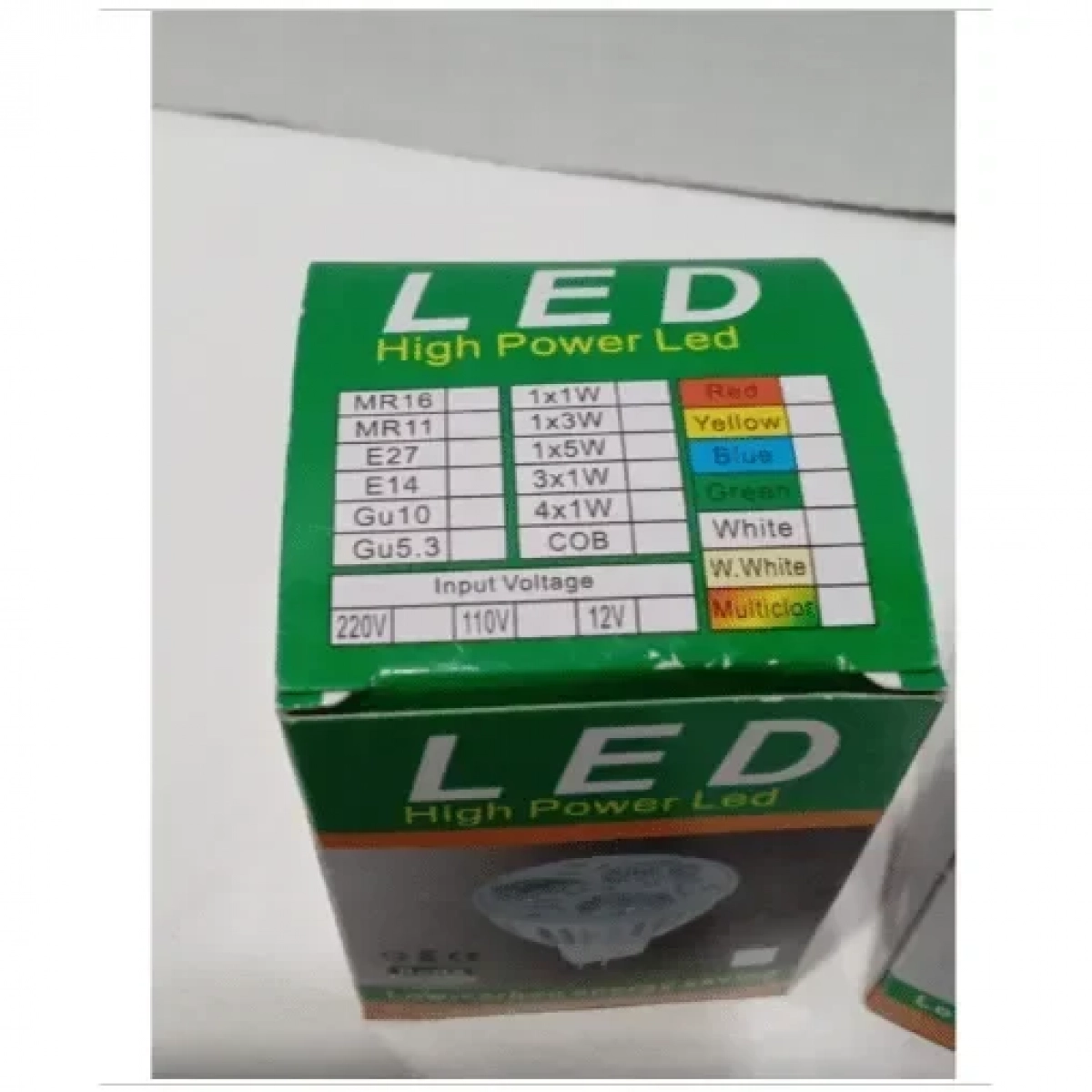 LED Λάμπα Spotlight GU5.3 Εξοικονόμησης Ενέργειας 3W