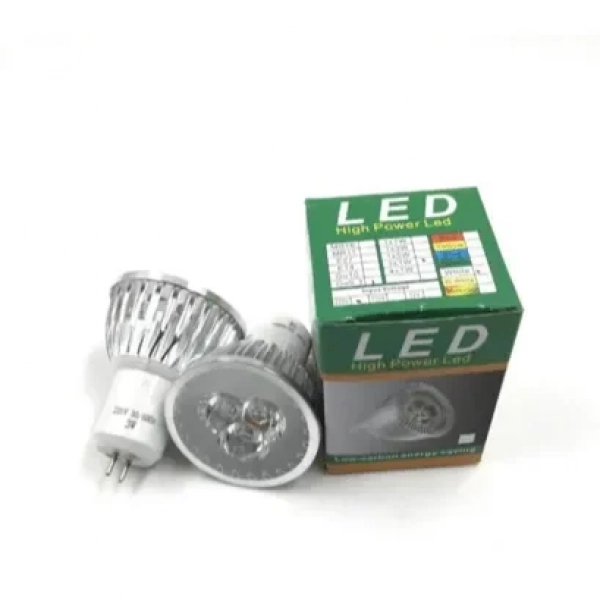 LED Λάμπα Spotlight GU5.3 Εξοικονόμησης Ενέργειας 3W