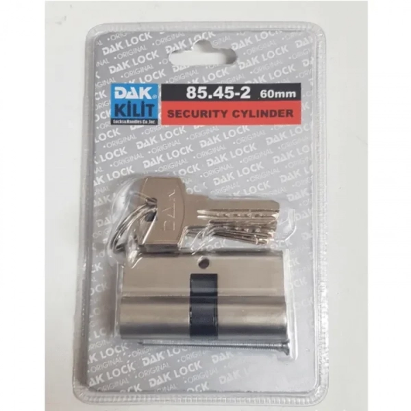 Κύλινδρος Ασφαλείας 60mm Με 5 Κλειδιά