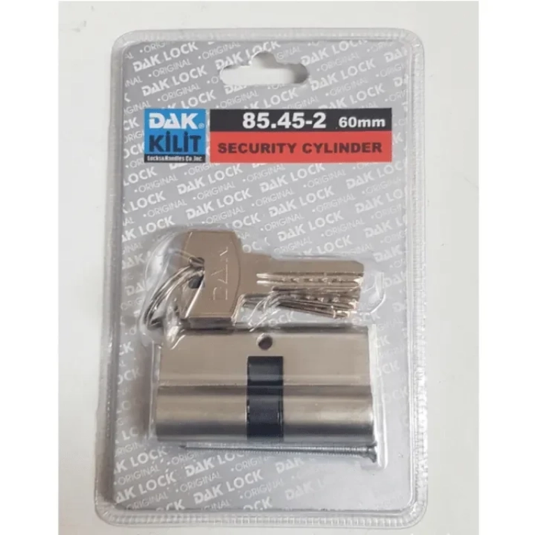 Κύλινδρος Ασφαλείας 60mm Με 5 Κλειδιά
