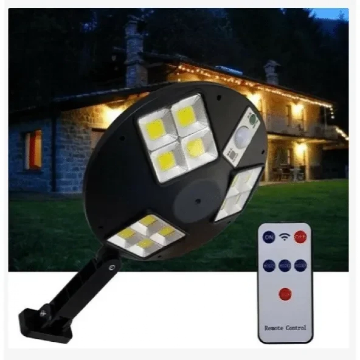 Solar LF-1758 Ηλιακός Προβολέας με Ανιχνευτή Κίνησης