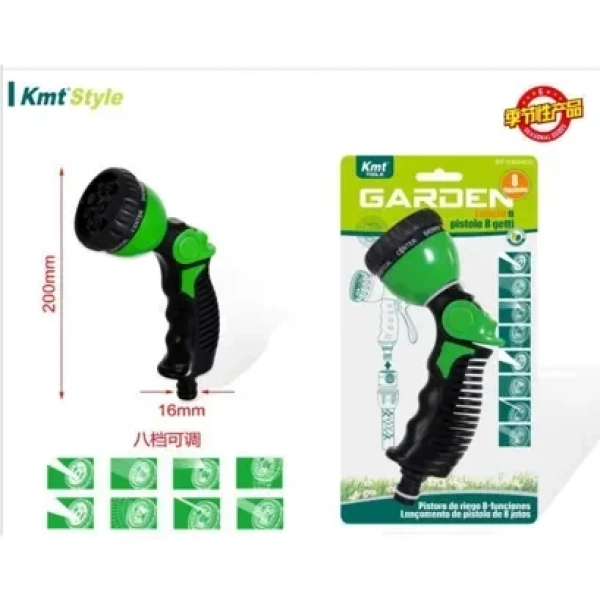 Πιστόλι για Λάστιχο Ποτίσματος 20x1.6 cm Kmt Tools