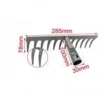 Τσουγκράνα Χώματος Με 12 Δόντια KMT tools 8435340643471