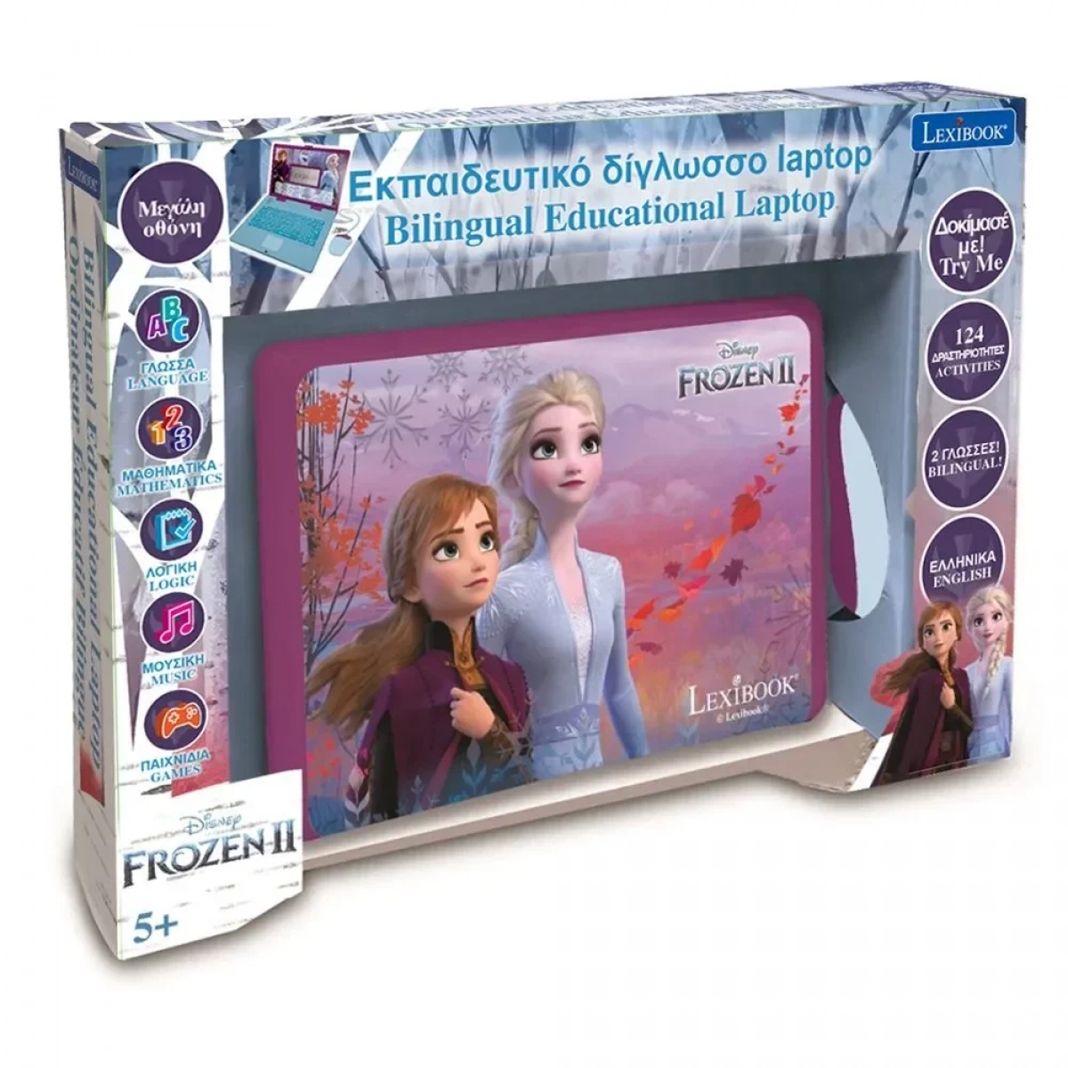 Lexibook Eκπαιδευτικό Δίγλωσσο Laptop Frozen Ελληνικά - Αγγλικά