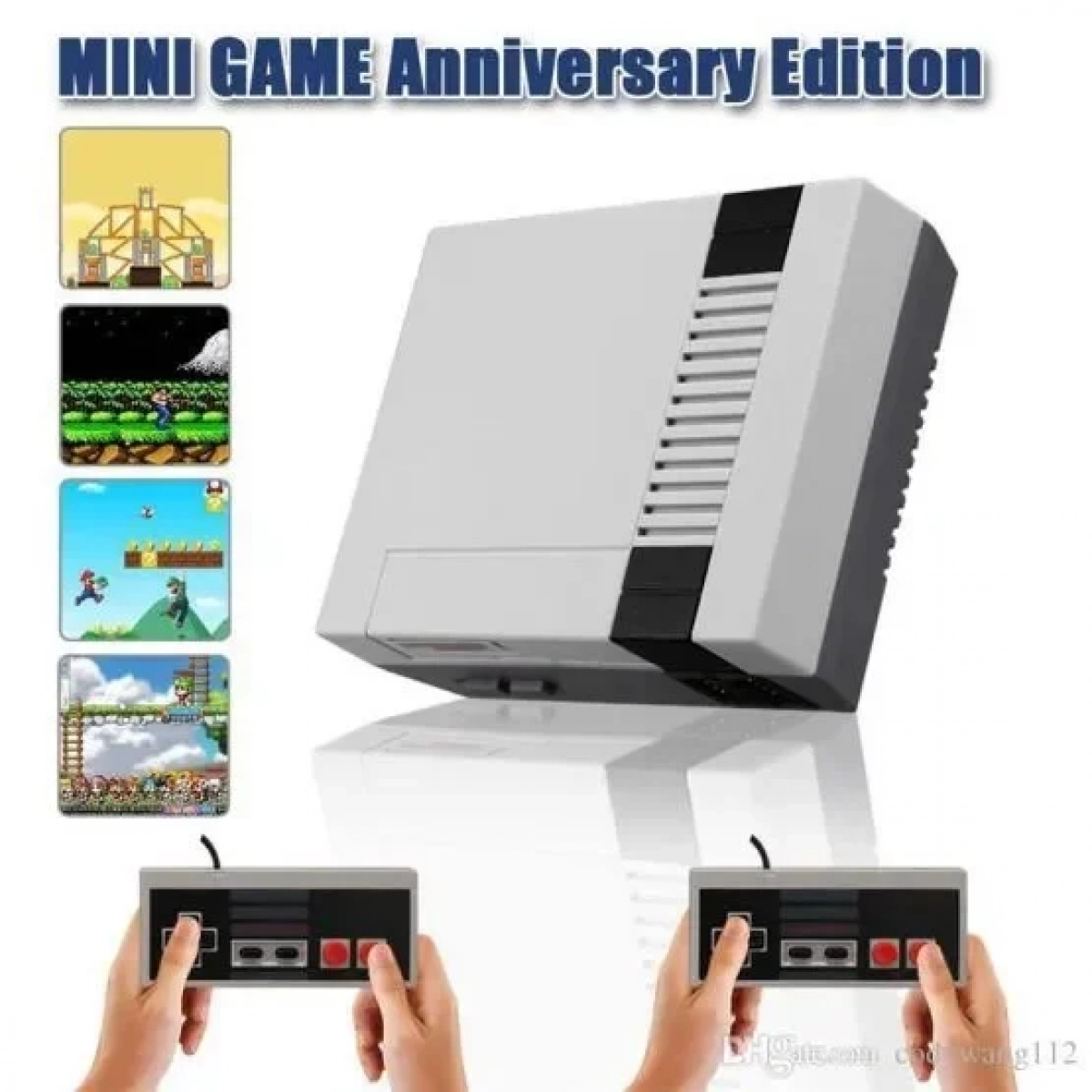 Μίνι Κονσόλα Retro 500 Games Mini 8 Bit BuiltIn + 2 χειριστήρια