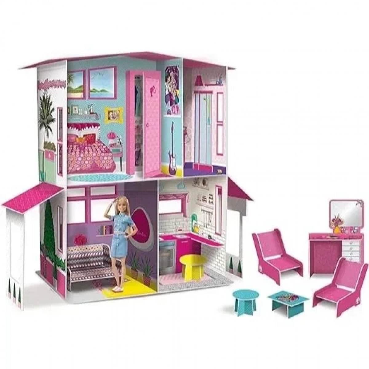 BARBIE DREAM HOUSE - ΟΝΕΙΡΕΜΕΝΗ ΜΕΖΟΝΕΤΑ