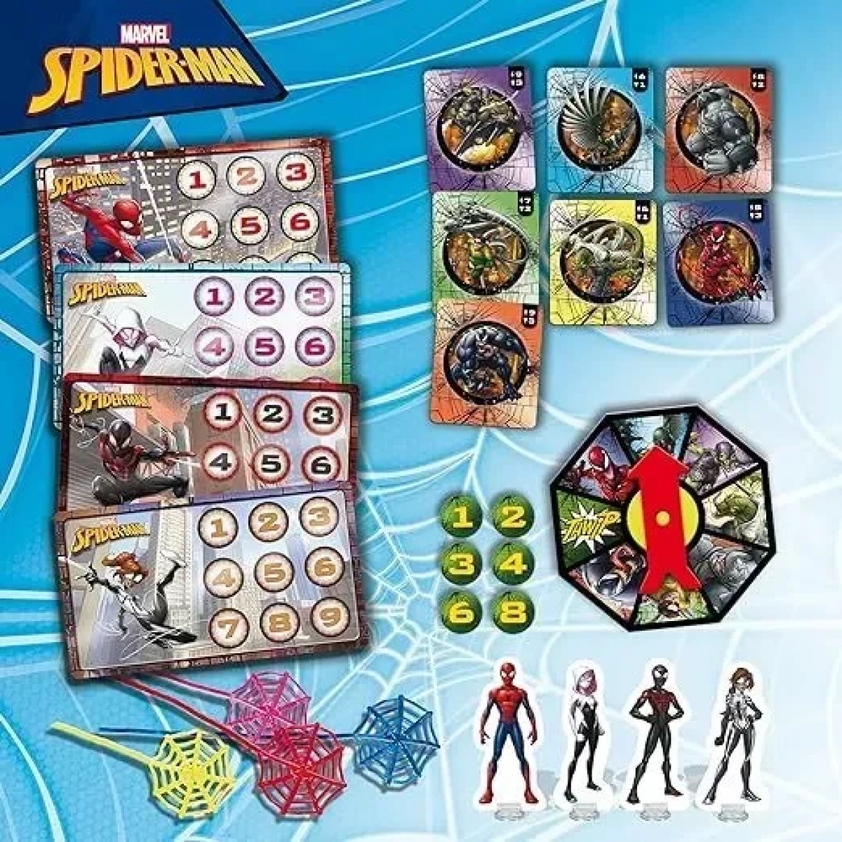 ΕΠΙΤΡΑΠΕΖΙΟ ΠΑΙΧΝΙΔΙ ΑΜΥΝΑΣ SPIDERMAN