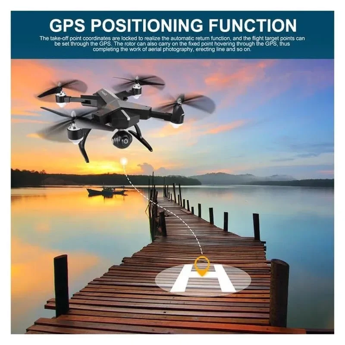 Smart X38C Drone FPV με Κάμερα 720p και Χειριστήριο, Συμβατό με Smartphone