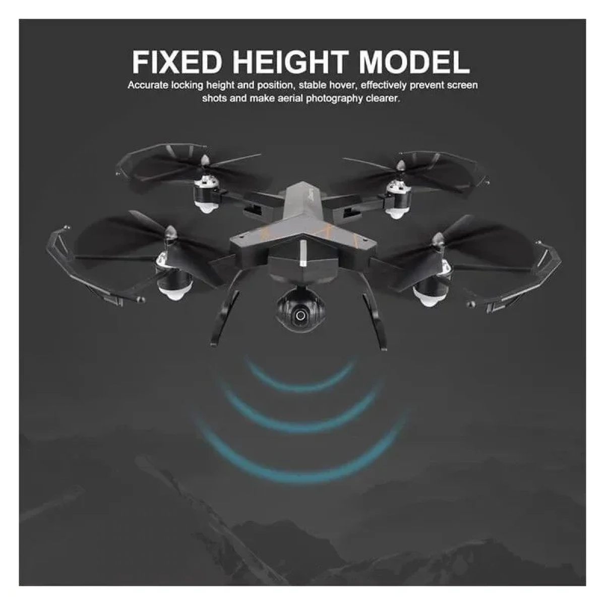 Smart X38C Drone FPV με Κάμερα 720p και Χειριστήριο, Συμβατό με Smartphone