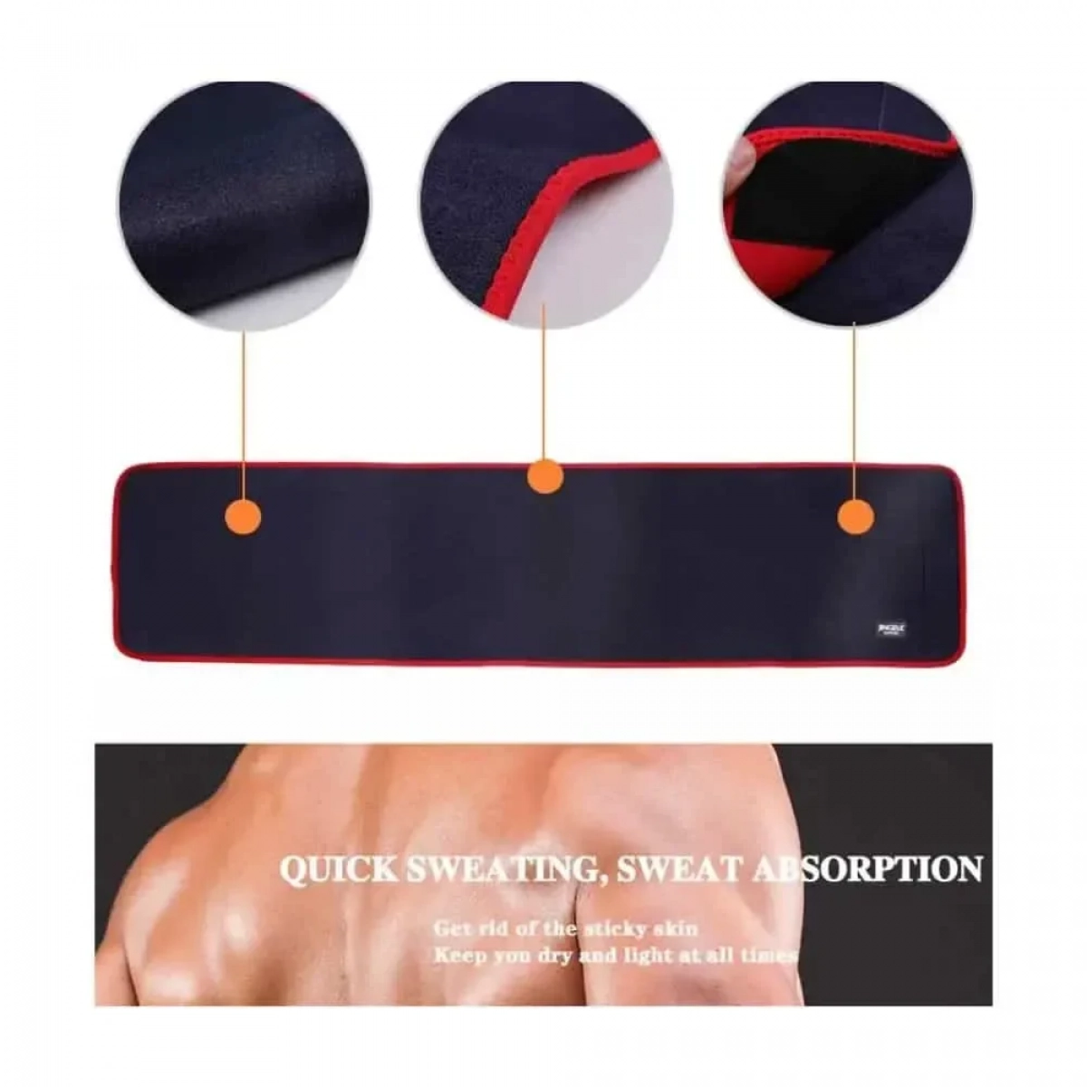 Ζώνη Υποστήριξης Μέσης - Back Support, Μαύρο - Photo4