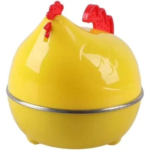 Ηλεκτρικός Βραστήρας Αυγών 7 Θέσεων 350W Egg Cooker - Κίτρινο
