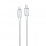 Awei CL-148L Καλώδιο Type-C σε Lightning Γρήγορη φόρτιση 30W - Λευκό