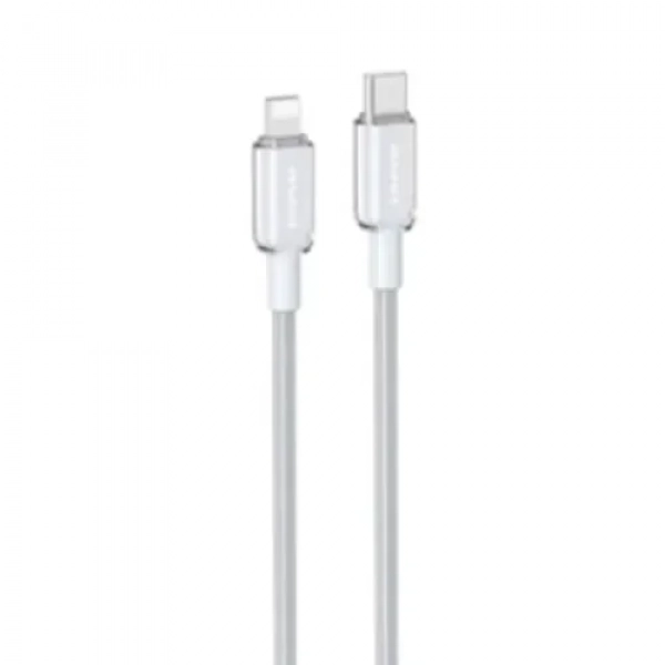 Awei CL-148L Καλώδιο Type-C σε Lightning Γρήγορη φόρτιση 30W - Λευκό
