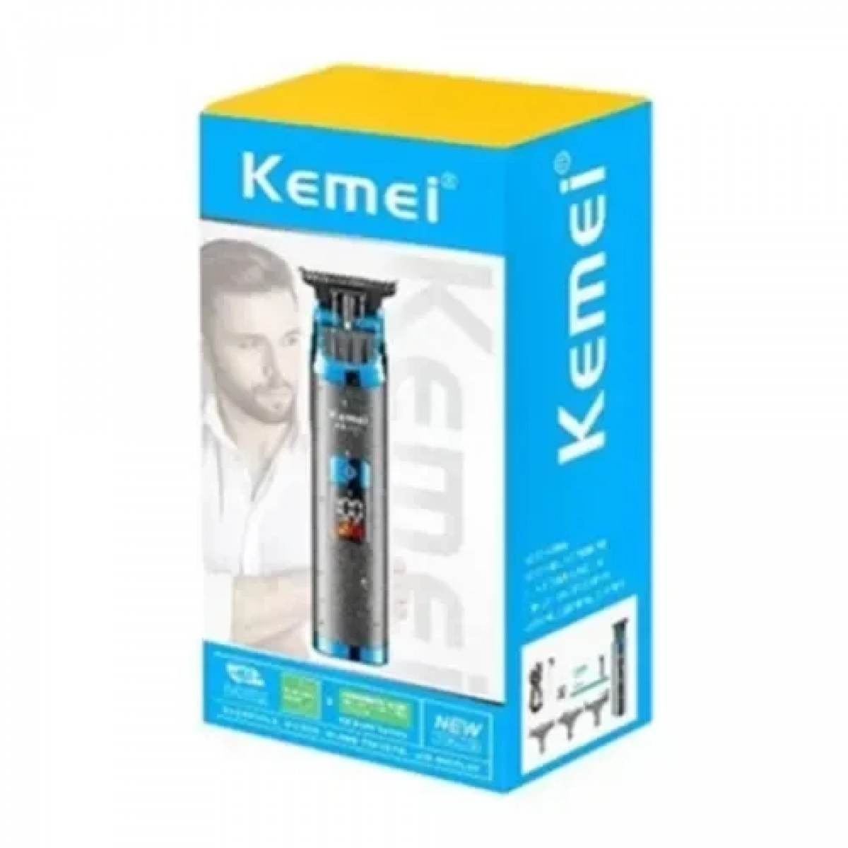Kemei Επαγγελματική Επαναφορτιζόμενη Κουρευτική Μηχανή KM-2274